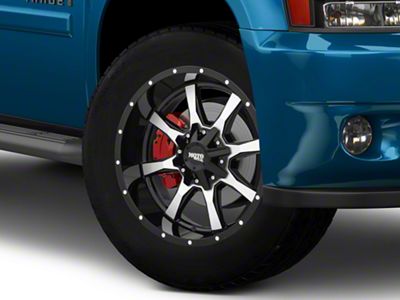 Moto Metal MO970 Gloss Black Machined 6-Lug Wheel; 20x10; -24mm Offset (07-14 Tahoe)