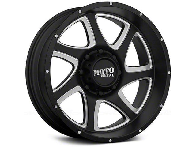 Moto Metal MO976 Satin Black Milled 6-Lug Wheel; 20x9; 18mm Offset (07-14 Tahoe)