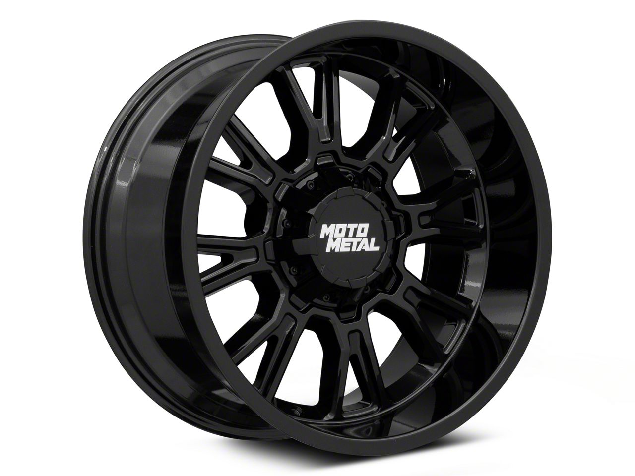 Moto Metal Yukon Legacy Gloss Black 6-Lug Wheel; 20x9; 20mm Offset
