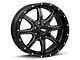 Moto Metal MO970 Semi Gloss Black Milled 6-Lug Wheel; 20x9; 0mm Offset (07-14 Yukon)