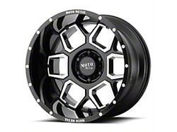 Moto Metal MO981 Spade Gloss Black Machined 6-Lug Wheel; 20x10; -24mm Offset (07-14 Yukon)