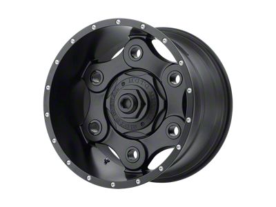 Moto Metal Link Blackout 8-Lug Wheel; 18x10; -24mm Offset (08-10 F-250 Super Duty)