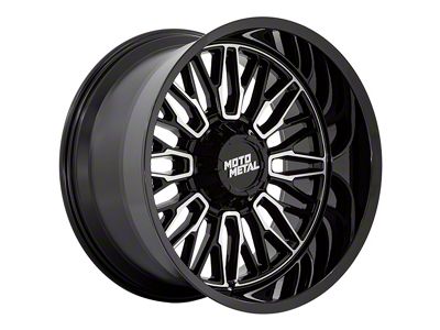 Moto Metal Stinger Gloss Black Machined 6-Lug Wheel; 20x10; -18mm Offset (09-14 F-150)
