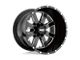 Moto Metal MO962 Gloss Black Milled 5-Lug Wheel; 18x12; -44mm Offset (09-18 RAM 1500)