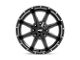Moto Metal MO970 Semi Gloss Black Milled 5-Lug Wheel; 17x9; 12mm Offset (09-18 RAM 1500)