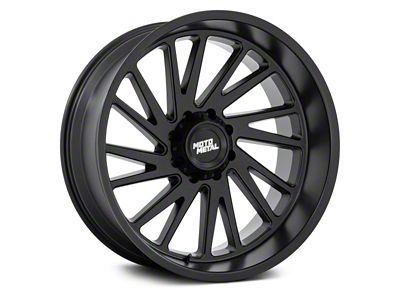 Moto Metal Combat Matte Black 8-Lug Wheel; 22x12; -44mm Offset (10-18 RAM 2500)