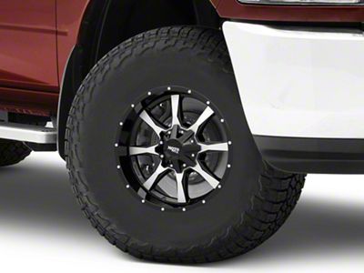 Moto Metal MO970 Gloss Black Machined 8-Lug Wheel; 16x8; 0mm Offset (10-18 RAM 2500)