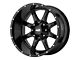 Moto Metal MO970 Gloss Black 8-Lug Wheel; 20x9; 0mm Offset (10-18 RAM 3500 SRW)