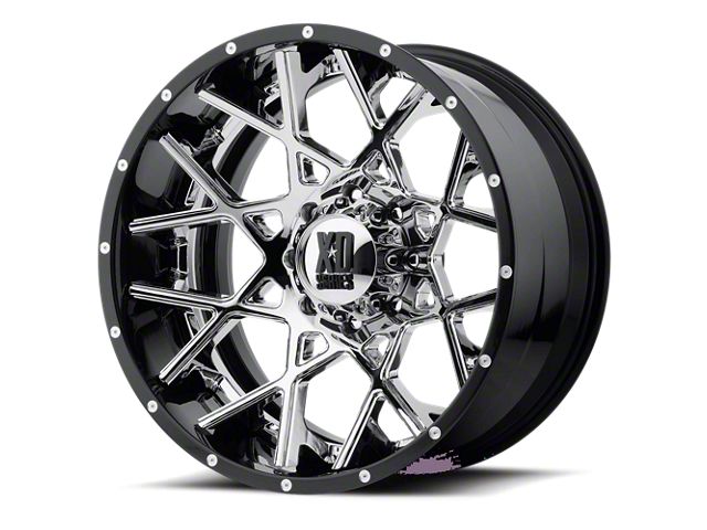 Moto Metal Spider Gloss Black 8-Lug Wheel; 22x12; -44mm Offset (10-18 RAM 3500 SRW)