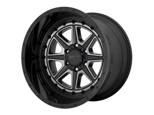 Moto Metal Phantom Gloss Black with Gray Tint 8-Lug Wheel; 20x12; -44mm Offset (11-16 F-250 Super Duty)
