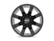 Moto Metal Spider Gloss Black 8-Lug Wheel; 22x12; -44mm Offset (11-16 F-250 Super Duty)