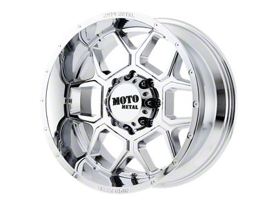 Moto Metal Spade Chrome 8-Lug Wheel; 22x12; -44mm Offset (11-16 F-350 Super Duty SRW)