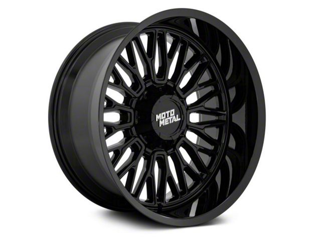 Moto Metal Stinger Gloss Black 8-Lug Wheel; 22x10; -18mm Offset (11-16 F-350 Super Duty SRW)