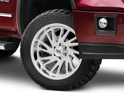 Moto Metal Combat Chrome 6-Lug Wheel; 20x10; -18mm Offset (14-18 Sierra 1500)
