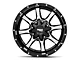 Moto Metal MO970 Gloss Black Machined 6-Lug Wheel; 18x10; -24mm Offset (14-18 Sierra 1500)
