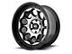 Moto Metal MO990 Rotary Gloss Black Machined 6-Lug Wheel; 20x12; -44mm Offset (14-18 Sierra 1500)