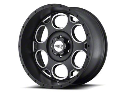 Moto Metal MO964 Satin Black Milled 6-Lug Wheel; 20x9; -12mm Offset (14-18 Silverado 1500)