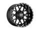 Moto Metal Siege Gloss Black 6-Lug Wheel; 20x10; -18mm Offset (14-18 Silverado 1500)