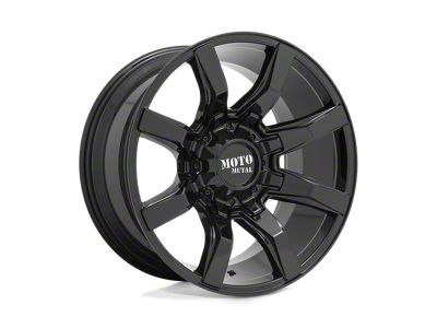 Moto Metal Spider Gloss Black 6-Lug Wheel; 20x9; 0mm Offset (15-22 Colorado)