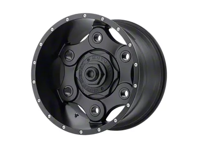 Moto Metal Link Blackout 6-Lug Wheel; 20x12; -44mm Offset (15-20 F-150)