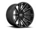 Moto Metal MO998 Kraken Gloss Black Milled 8-Lug Wheel; 20x10; -18mm Offset (15-19 Sierra 2500 HD)