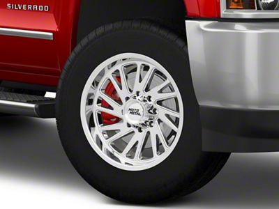 Moto Metal Combat Chrome 8-Lug Wheel; 20x10; -18mm Offset (15-19 Silverado 2500 HD)