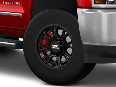 Moto Metal Legacy Gloss Black 8-Lug Wheel; 18x9; 20mm Offset (15-19 Silverado 2500 HD)
