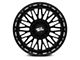 Moto Metal Stinger Gloss Black 8-Lug Wheel; 20x9; 18mm Offset (15-19 Silverado 2500 HD)