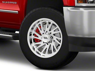 Moto Metal Combat Chrome 8-Lug Wheel; 20x10; -18mm Offset (15-19 Silverado 3500 HD SRW)