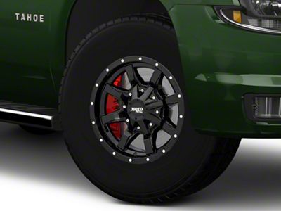 Moto Metal MO970 Gloss Black 6-Lug Wheel; 17x8; 0mm Offset (15-20 Tahoe)