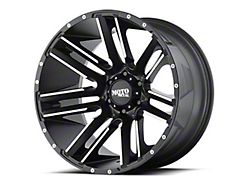Moto Metal Razor Satin Black Machined 6-Lug Wheel; 18x9; 18mm Offset (15-20 Tahoe)