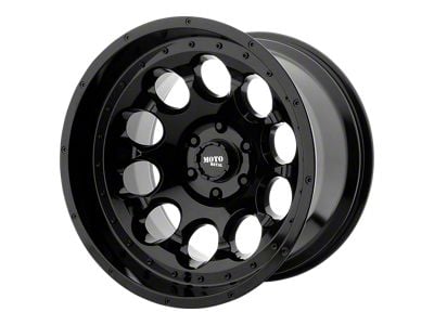 Moto Metal Rotary Gloss Black 8-Lug Wheel; 20x12; -44mm Offset (17-22 F-250 Super Duty)