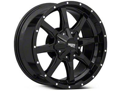 Moto Metal MO970 Gloss Black 6-Lug Wheel; 20x10; -24mm Offset (99-06 Sierra 1500)