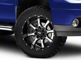 Moto Metal MO970 Gloss Black Machined 6-Lug Wheel; 20x10; -24mm Offset (07-13 Sierra 1500)