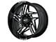 Moto Metal MO996 Ripsaw Gloss Black Milled 6-Lug Wheel; 20x10; -18mm Offset (21-24 F-150)