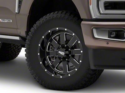 Moto Metal MO962 Gloss Black Milled 8-Lug Wheel; 18x10; -24mm Offset (23-25 F-250 Super Duty)