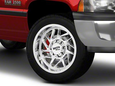 Moto Metal Breakout Chrome 8-Lug Wheel; 20x10; -18mm Offset (94-02 RAM 2500)