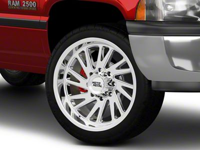 Moto Metal Combat Chrome 8-Lug Wheel; 22x12; -44mm Offset (94-02 RAM 2500)