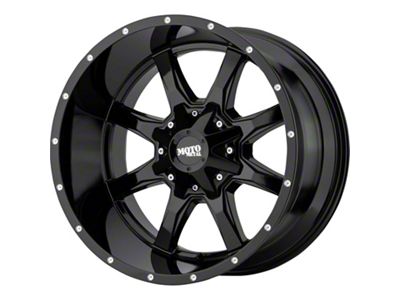 Moto Metal MO970 Gloss Black Milled 8-Lug Wheel; 20x10; -18mm Offset (94-02 RAM 2500)