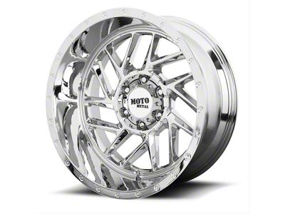Moto Metal MO985 Breakout Chrome 8-Lug Wheel; 20x12; -44mm Offset (94-02 RAM 2500)