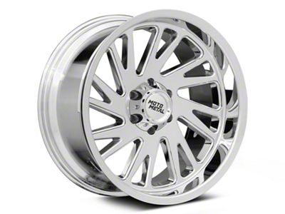 Moto Metal Combat Chrome 6-Lug Wheel; 22x10; -18mm Offset (99-06 Sierra 1500)