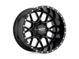 Moto Metal Siege Gloss Black 6-Lug Wheel; 20x12; -44mm Offset (99-06 Sierra 1500)
