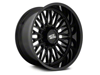 Moto Metal Stinger Gloss Black 6-Lug Wheel; 22x12; -44mm Offset (99-06 Silverado 1500)