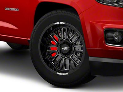 Moto Metal MO802 Gloss Black Milled 6-Lug Wheel; 20x9; 18mm Offset (15-22 Colorado)