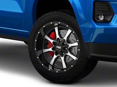 Moto Metal MO970 Gloss Black Machined 6-Lug Wheel; 20x12; -44mm Offset (23-25 Colorado)