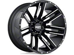 Moto Metal MO978 Razor Satin Black Machined 5-Lug Wheel; 20x10; -24mm Offset (05-11 Dakota)