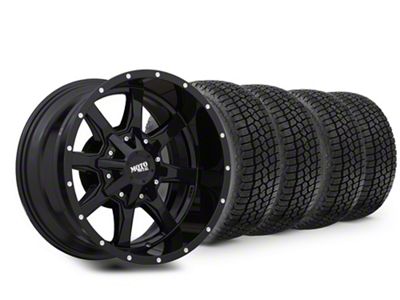 18x10 Moto Metal MO970 Wheel & 33in Milestar All-Terrain Patagonia AT/R Tire Package (09-14 F-150)