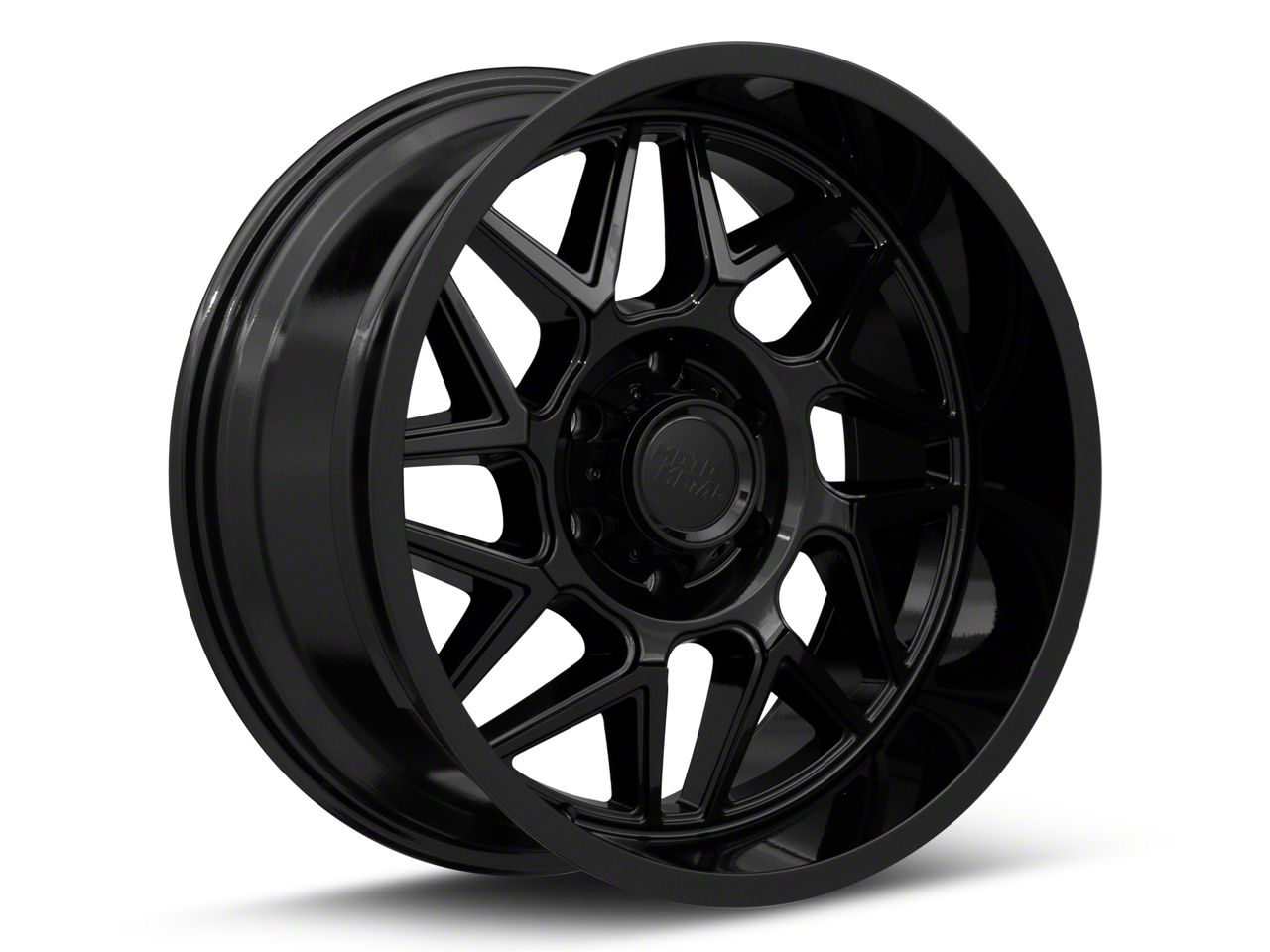 Moto Metal F-150 Turbine Gloss Black 6-Lug Wheel; 20x9; 20mm Moto Metal F-150 Turbine Gloss Black 6-Lug Wheel; 20x9; 20mm