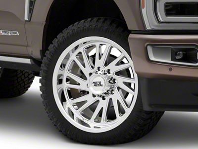Moto Metal Combat Chrome 8-Lug Wheel; 22x10; -18mm Offset (23-25 F-250 Super Duty)