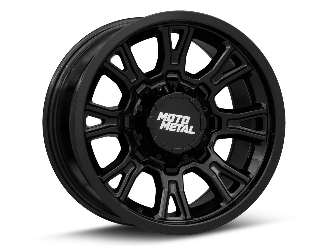 Moto Metal F-250 Super Duty Legacy Gloss Black 8-Lug Wheel